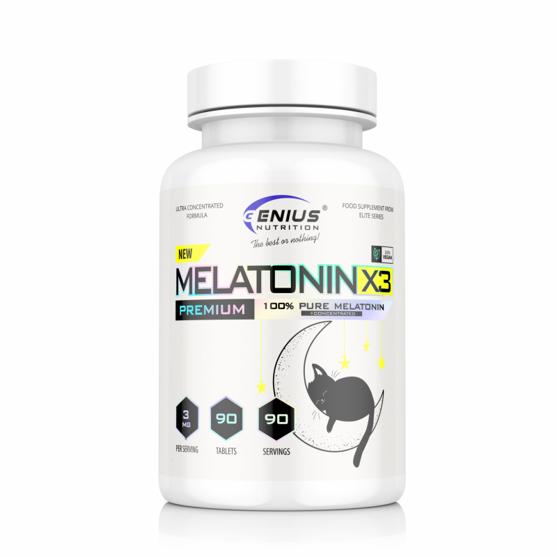 MELATONINA X3 90 Tabs 90 Serv My Way Nutrition