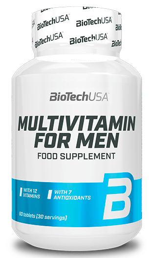 biotechusa multivitamin for men 60 tabs