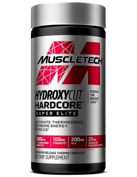 hydroxycut hardcore super elite muscletech 100 caps