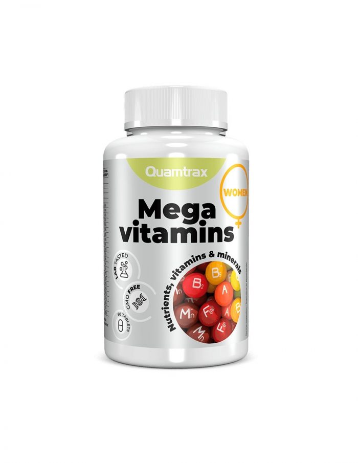 mega vitamins 60tab para mujeres