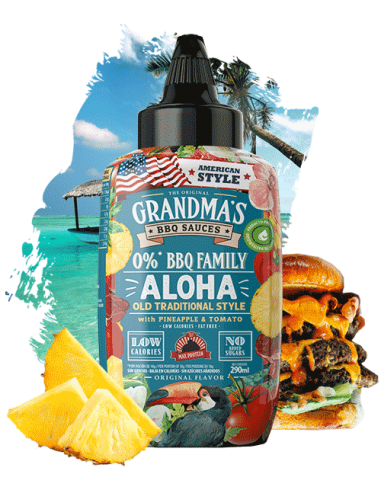 salsa grandmas bbq aloha max protein 290ml