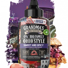 salsa grandmas bbq ohio style max protein 290ml