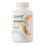 eng pm OstroVit Vitamin B12 Methylocobalamin 200 tablets 25838 1