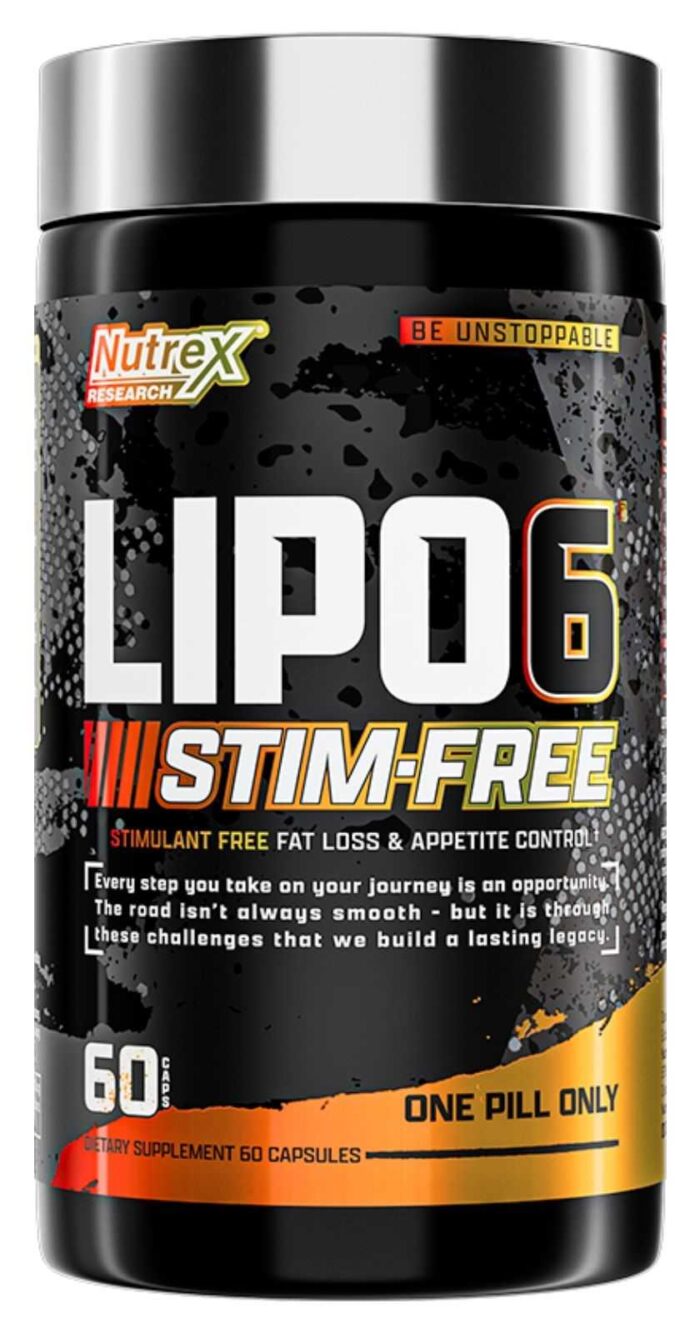 Lipo 6 Black Stim-Free 60 caps.