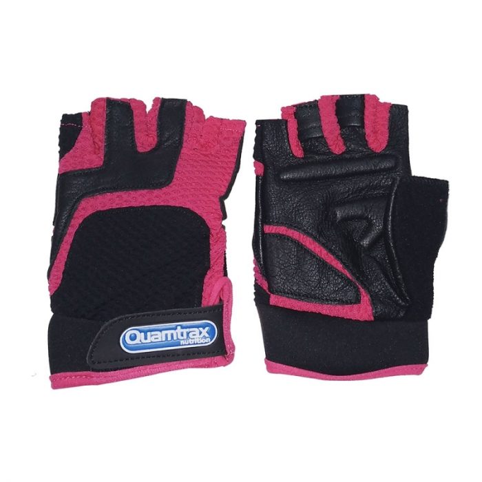 guante de cuero rosa gloves quality goat leather quamtrax 1
