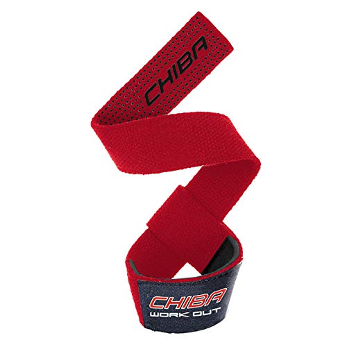 Chiba 40600 Lifting Straps Unisex Adulto Red One Size 0