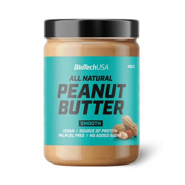 biotechusa peanut butter mantequilla de cacahuete 400 gr
