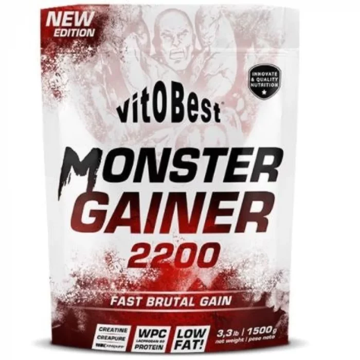 monster gainer 2200 1 5 kg chocolate ganador de masa 870