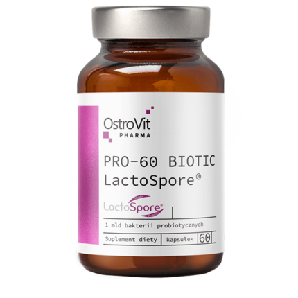 OstroVit Pharma PRO-60 BIOTIC LactoSpore® 60 cápsulas