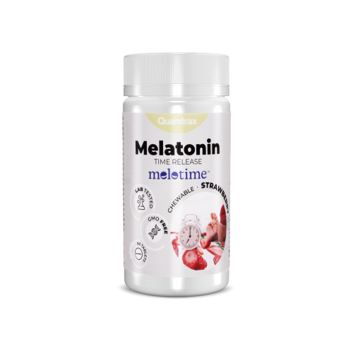 melatonin time release 90tabs chewable strawberry