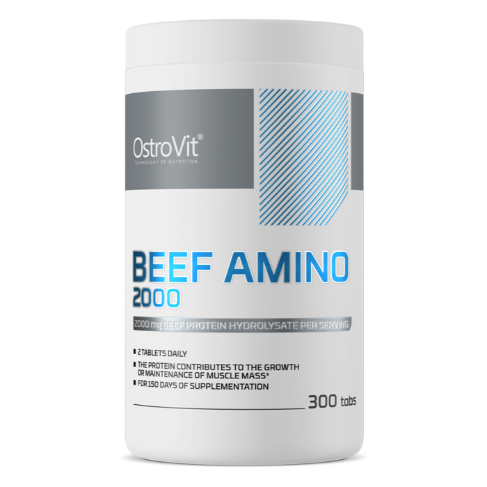 eng pl OstroVit Beef Amino 2000 mg 300 tabs 26466 1