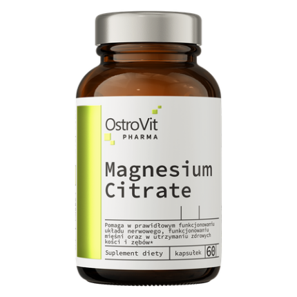 OstroVit Pharma Citrato de Magnesio 60 cápsulas