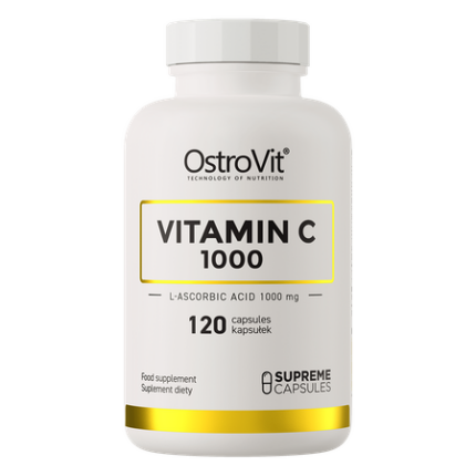 OstroVit Vitamina C 1000 mg 120 cápsulas