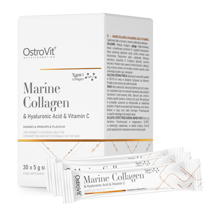 eng pl OstroVit Marine Collagen Hyaluronic Acid Vitamin C 5 g x 30 BOX 26616 1