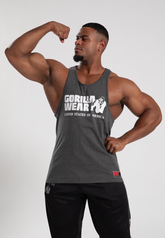 classic tank top dark gray