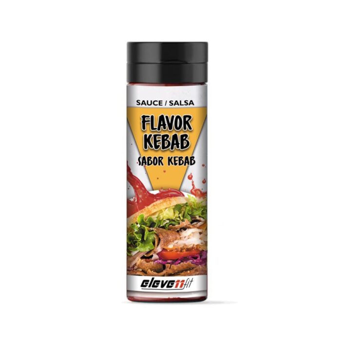 salsa sabor kebab sin azucar 330ml elevenfit te trae una gama de salsas con los mejores sabores del mundo haz mas facil tu dieta