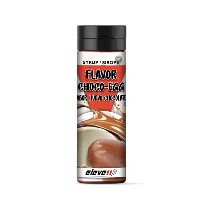 sirope sabor huevo de chocolate sin azucar 330ml los siropes de elevenfit son una linea de deliciosas salsas dulces bajas en cal