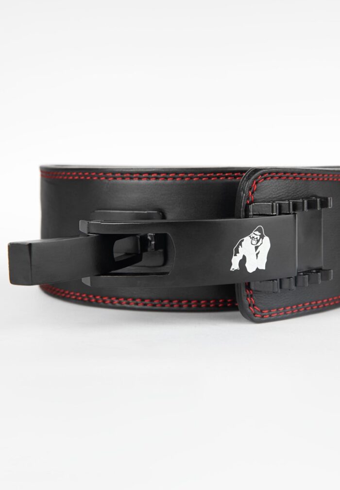 4 inch premium lever belt black