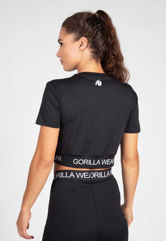 colby cropped t shirt black 1