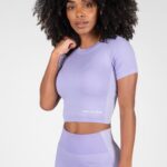 Camiseta Selah Seamless Crop Top - Lilac