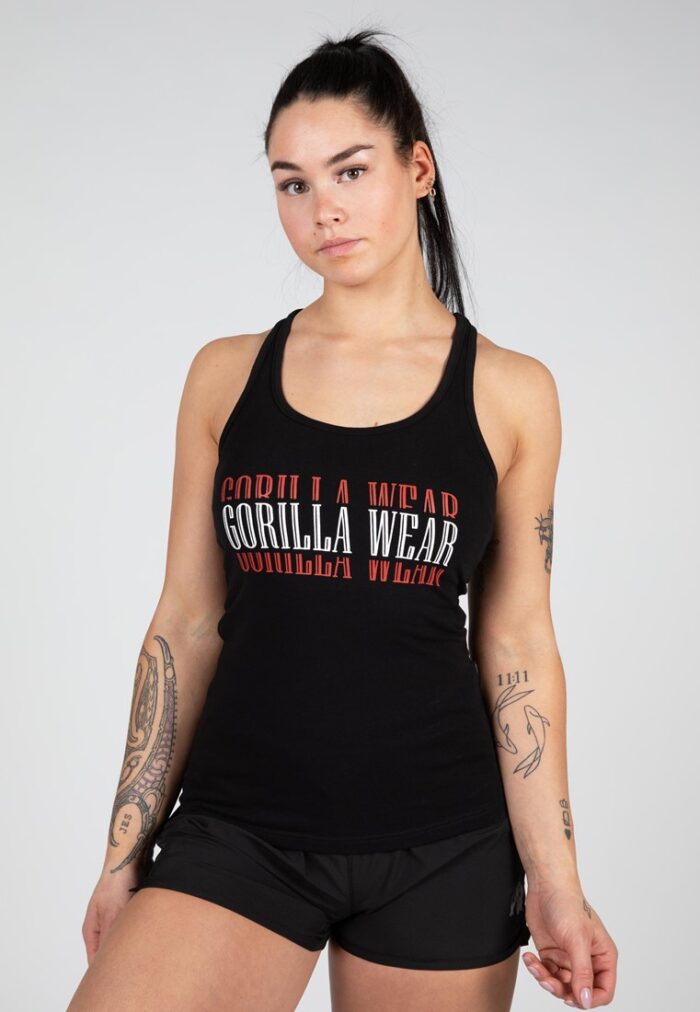 verona tank top black