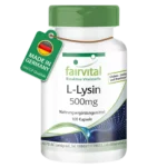 L-Lisina 500 mg - 100 Cápsulas