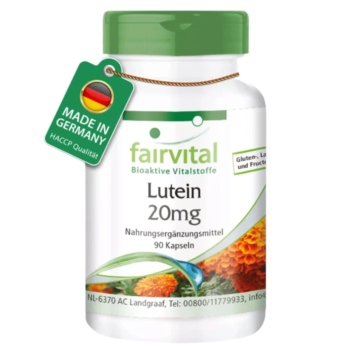 Luteína 20 mg microencapsulada - 90 Cápsulas