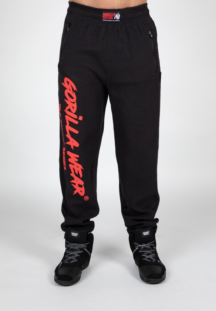 Pantalón Augustine Old School Pants Black/Red