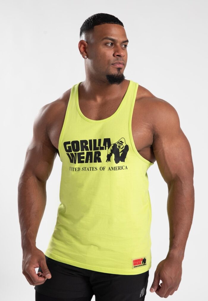 classic tank top wild lime