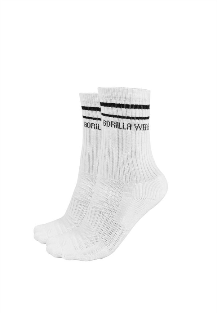 crew socks 2 pack white