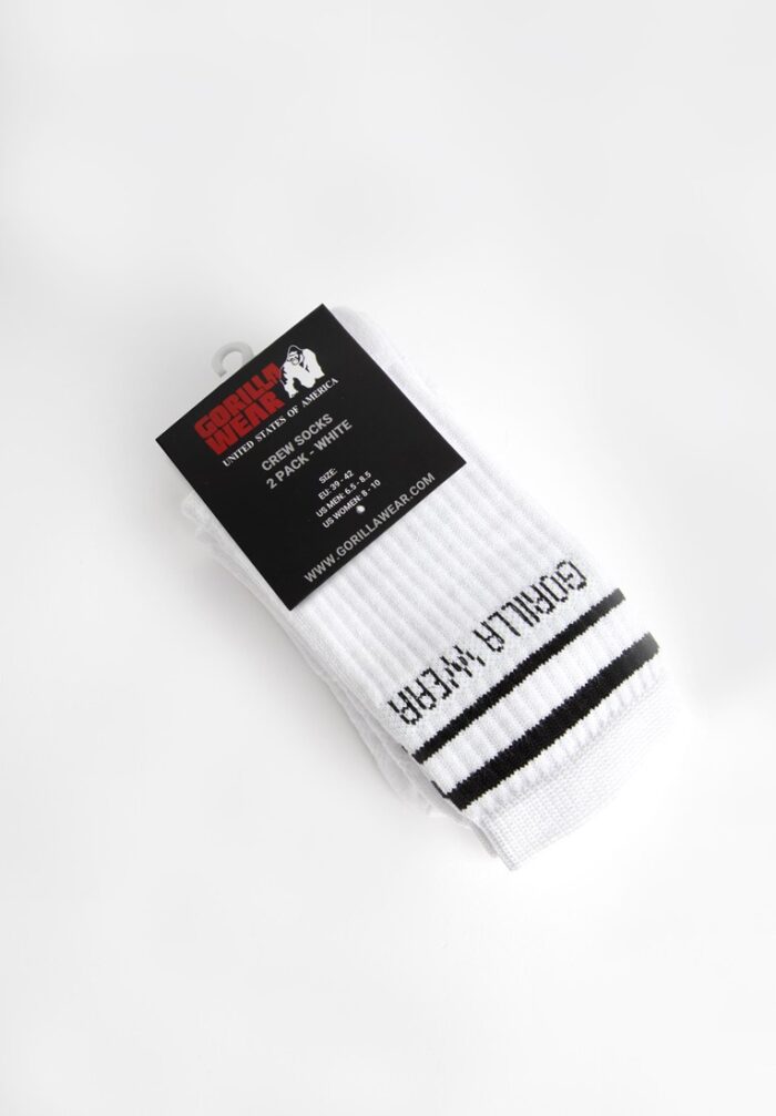 crew socks white