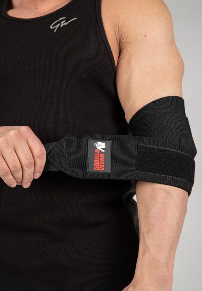 elbow wraps black 2