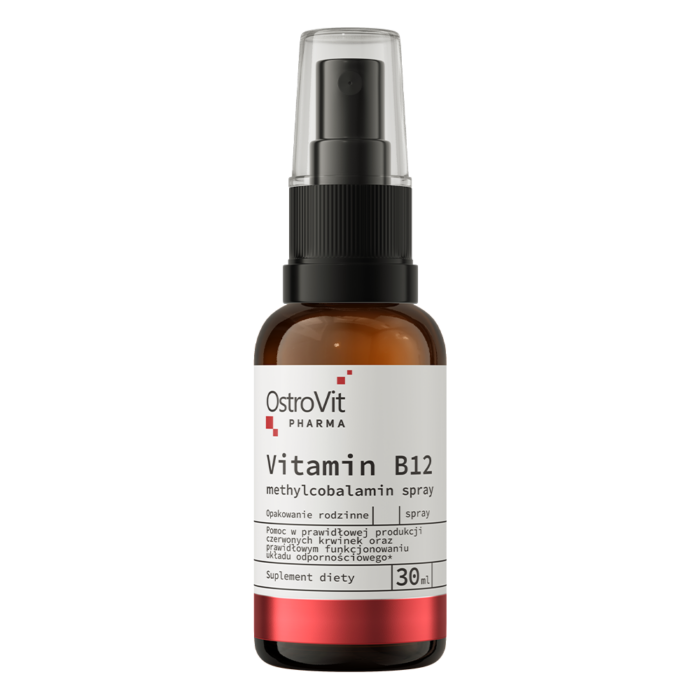 eng pl OstroVit Pharma Vitamin B12 Methylocobalamin spray 30 ml 25953 1