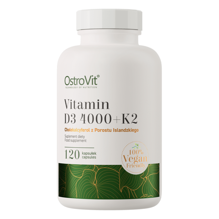 eng pl OstroVit Vitamin D3 4000 IU K2 VEGE 120 capsules 26152 1