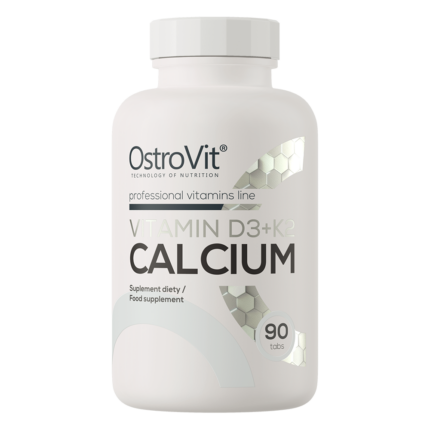 OstroVit Vitamin D3 + K2 + Calcium 90 tablets