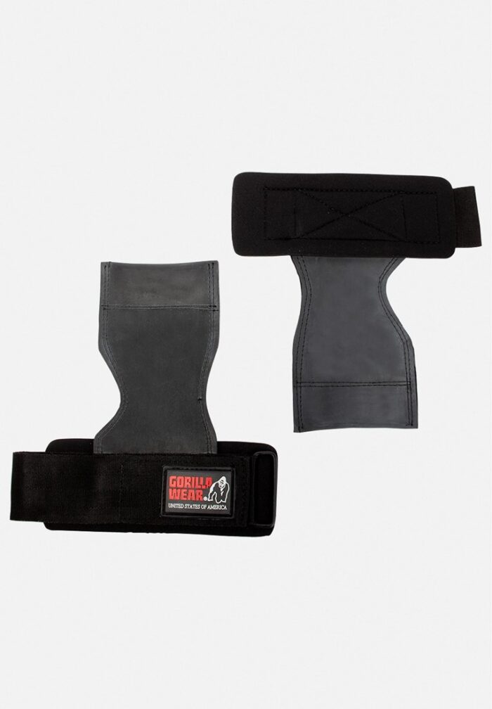 lifting grips black