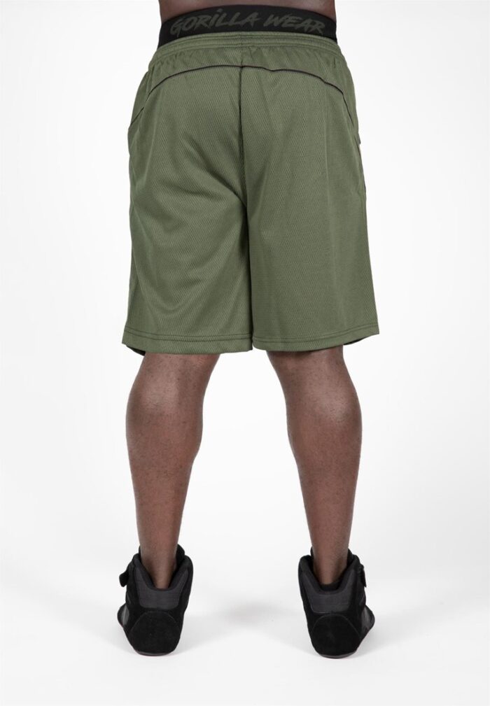 mercury mesh shorts army green