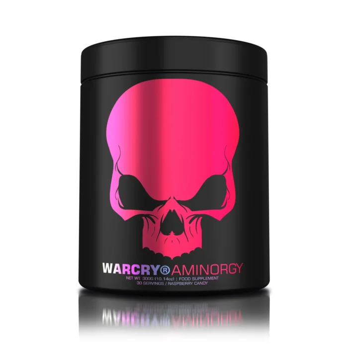 warcry aminorgy foodsupplement raspberrycandy 300g genius nutrition whiteBG 1708946057