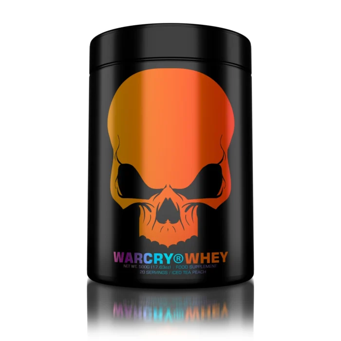 whey warcrywhey foodsupplement peach 500g genius nutrition whitebg 1700490687