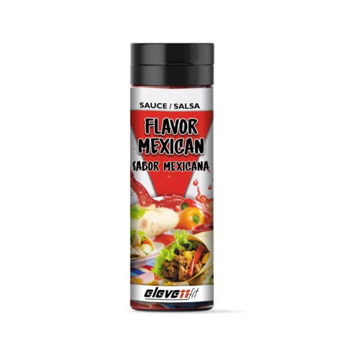 salsa sabor mejicana sin azucar 330ml elevenfit te trae una gama de salsas con los mejores sabores del mundo haz mas facil tu di