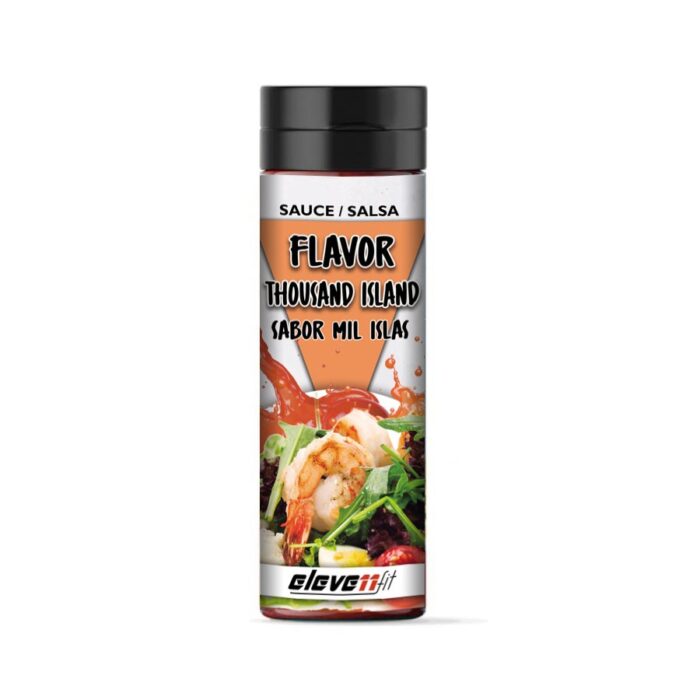 salsa sabor mil islas sin azucar 330ml elevenfit te trae una gama de salsas con los mejores sabores del mundo haz mas facil tu d 1