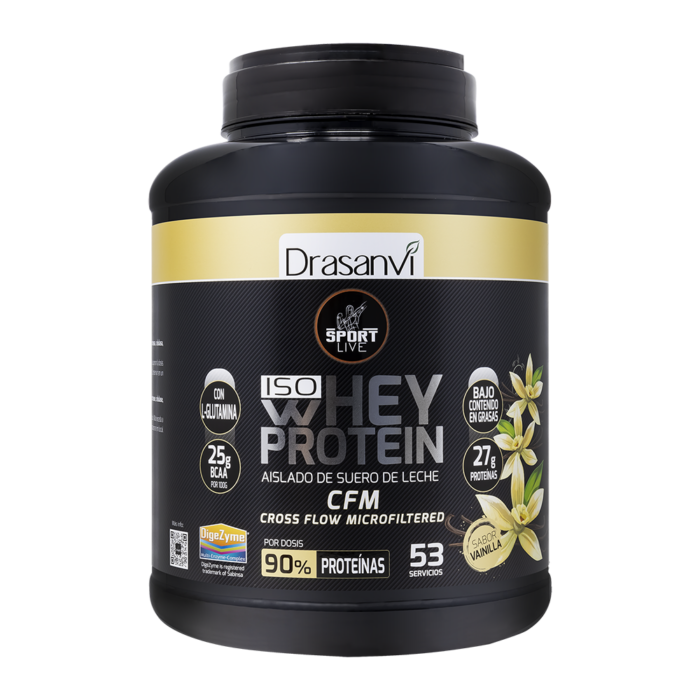 ISO Whey Protein Aislado 1,6 Kg Sport Live Drasanvi