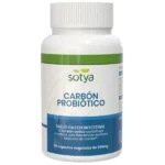 Carbón probiótico 90 cápsulas vegetales de 550 mg