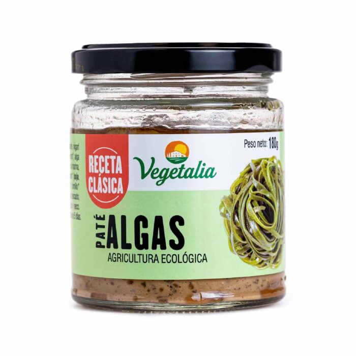 Paté de algas 180 gr Vegetalia