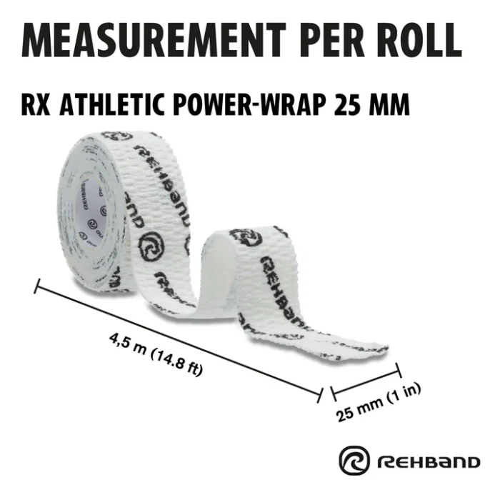 RX Athletic Power-Wrap / Cinta - Blanco - Imagen 3