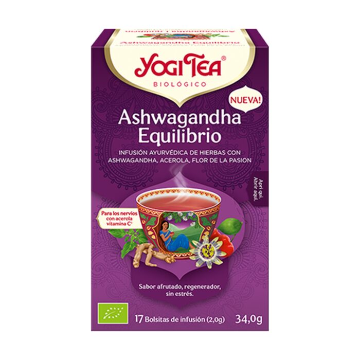 YOGI TEA " Ashwagandha equilibrio - 17 bolsitas