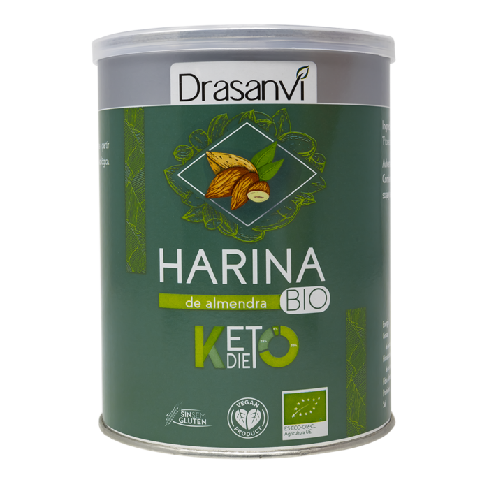 Harina Almendras Bio 375 g Keto Drasanvi