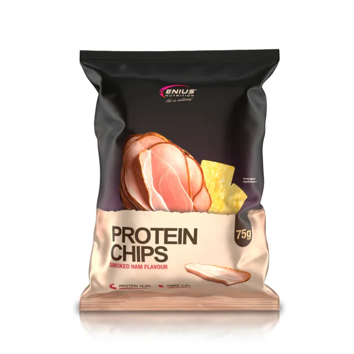 PROTEIN CHIPS 75 gr Smoked Ham Flavour