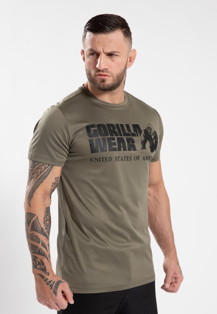 Camiseta Classic Training T-Shirt - Army Green