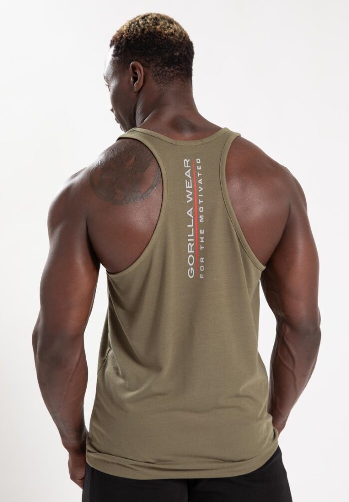 Camiseta Lafayette Tank Top - Army Green - Imagen 2